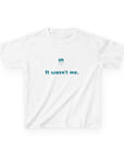 statement shirt - it wasn´t me